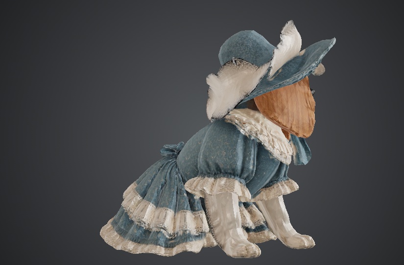 3Dキャラクター 側面